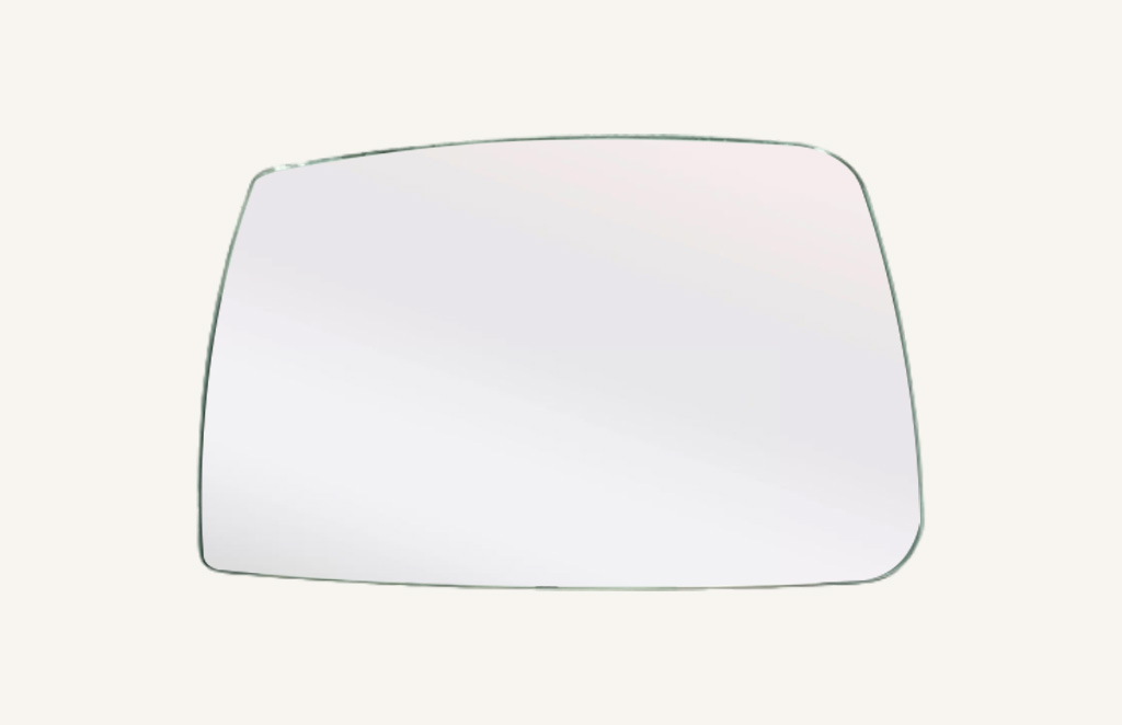 Rear view mirror glass top 200/220x285mm