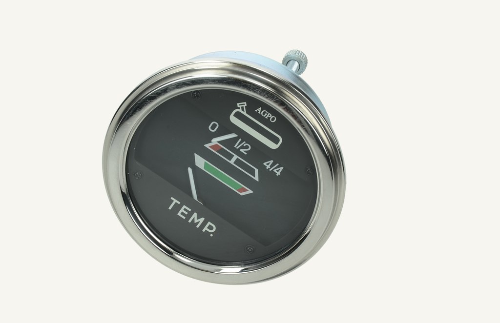 Temperature and fuel gauge 95mm AGPO