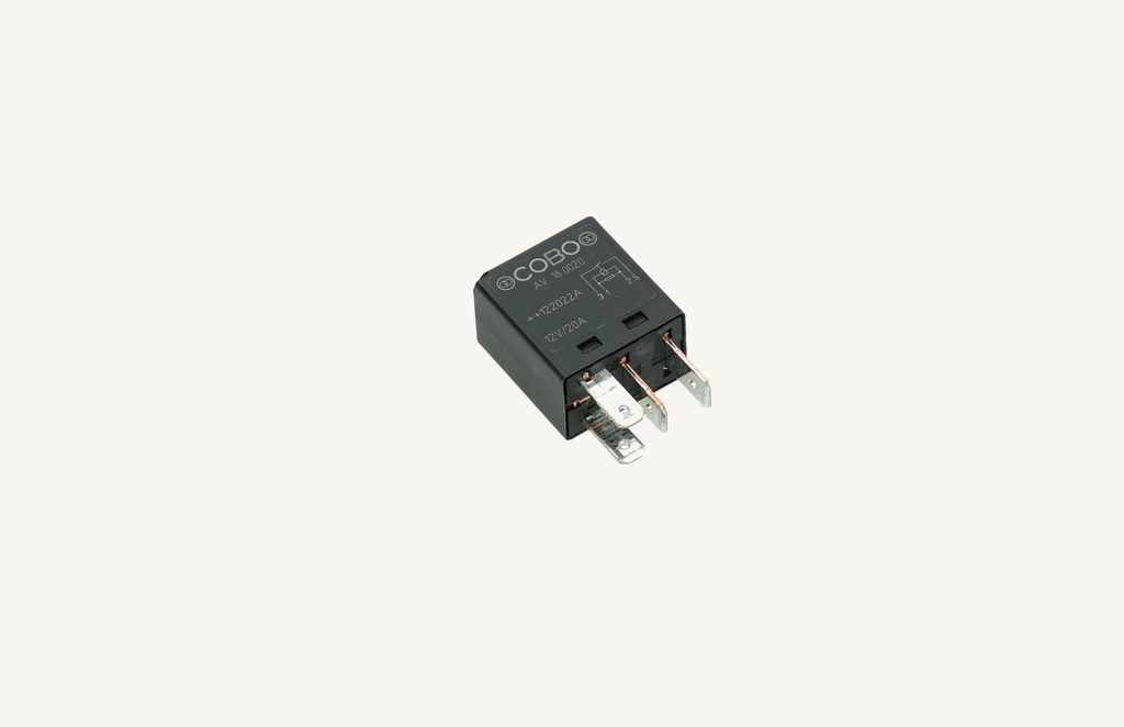 Relay micro normally open 12V 20A