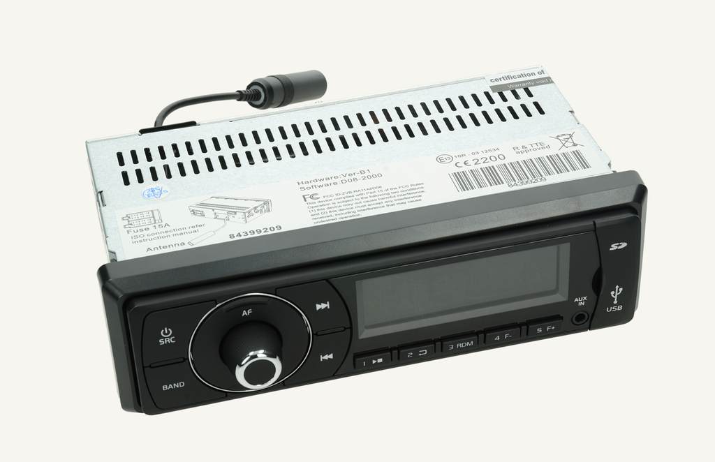 Radio DAB+/USB/AM/FM/AUX/Bluetooth