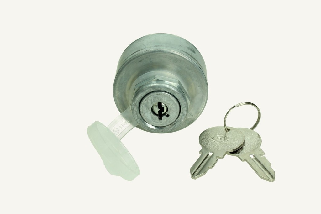 Ignition lock with key