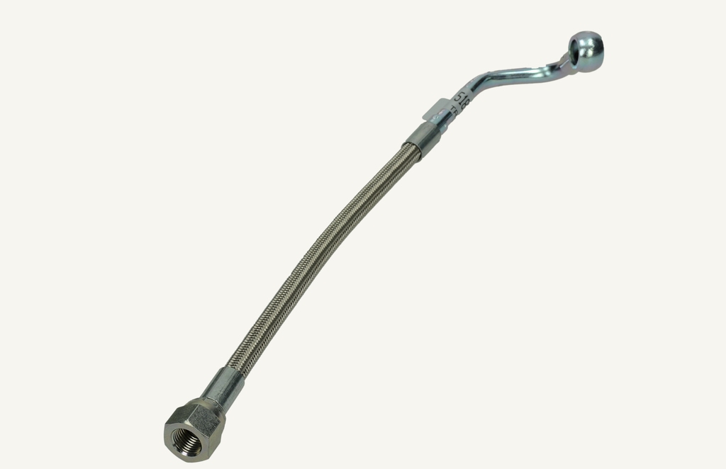 Hydraulic hose steel flex / Teflon 325mm