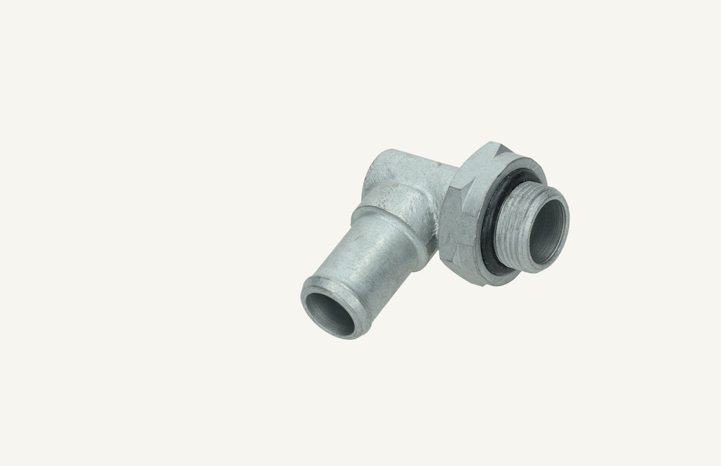 Elbow screw connection heat exchanger M22x1.5 