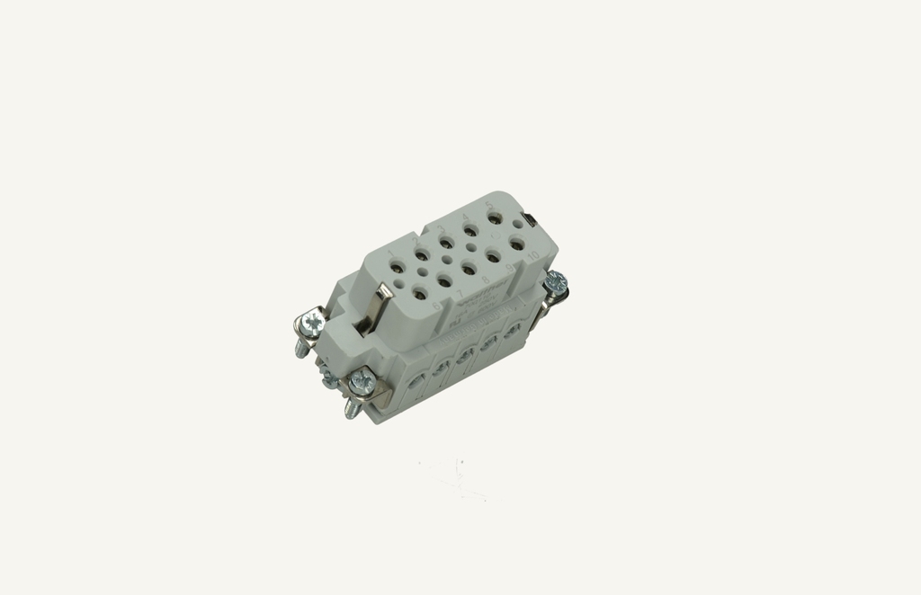 Büchseneinsatz Walther 10 Pin 16A250V