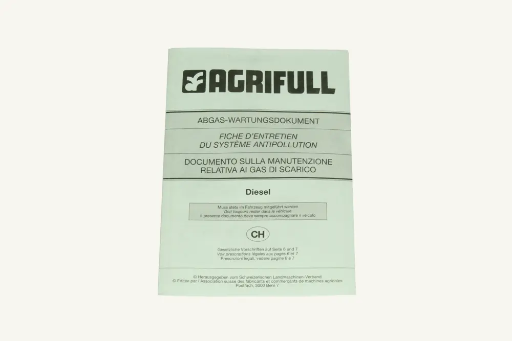[1180217] Abgas-Wartungsdokument Agriful