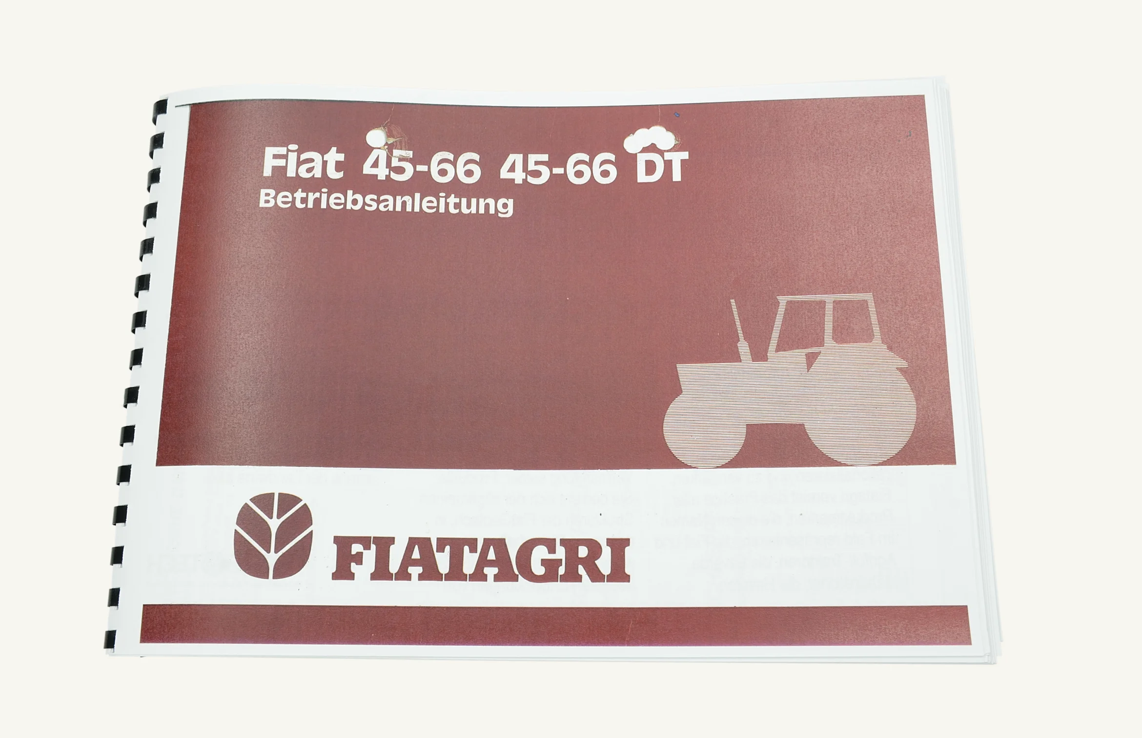 Betriebsanleitung 45-66 bis 50-66 2. Ausgabe 1990