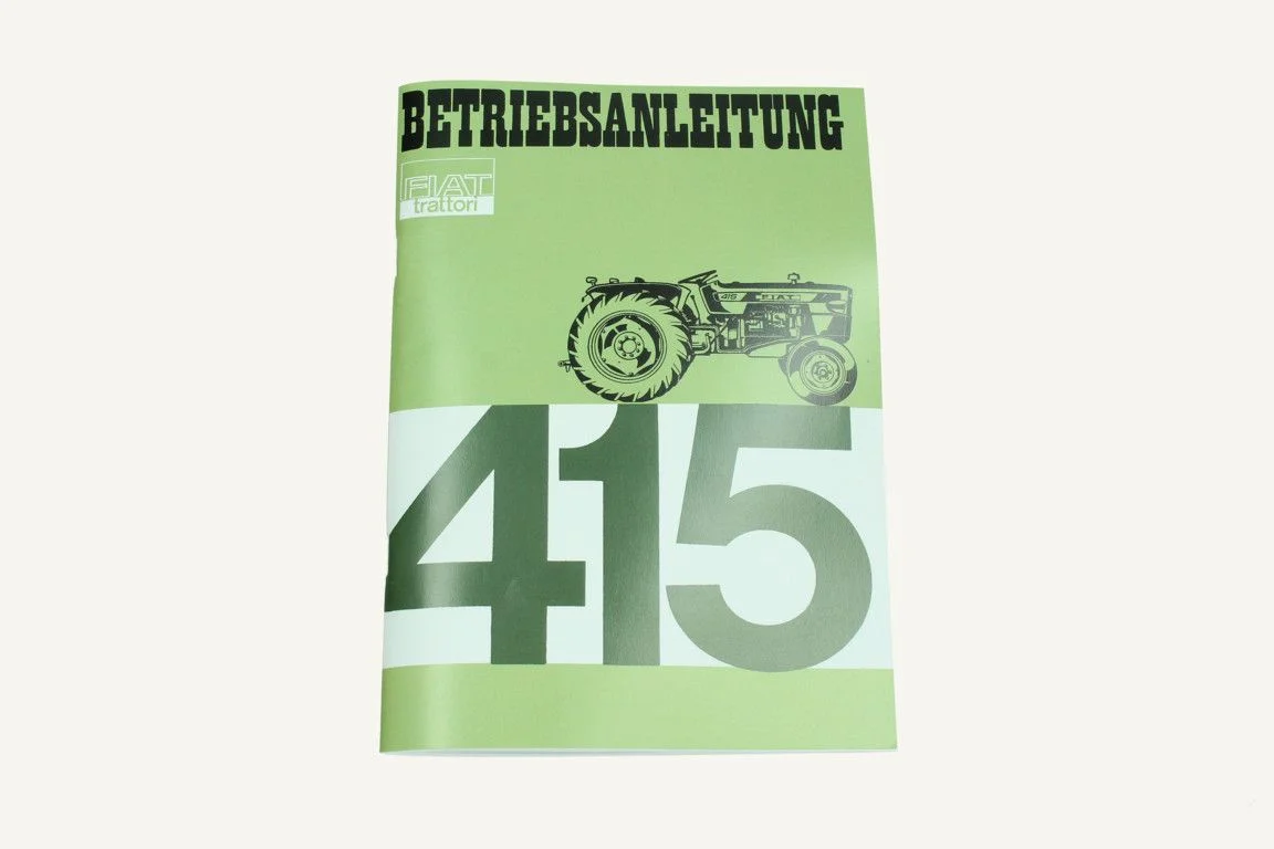 [1056247] Operator's Manual Fiat 415