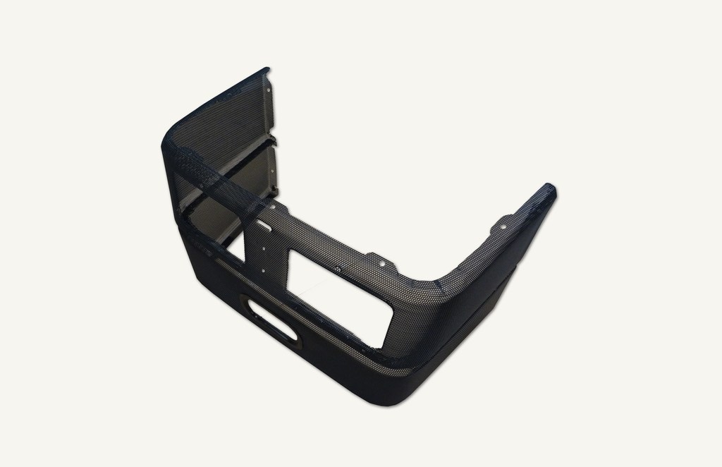 Front grille for engine bonnet 