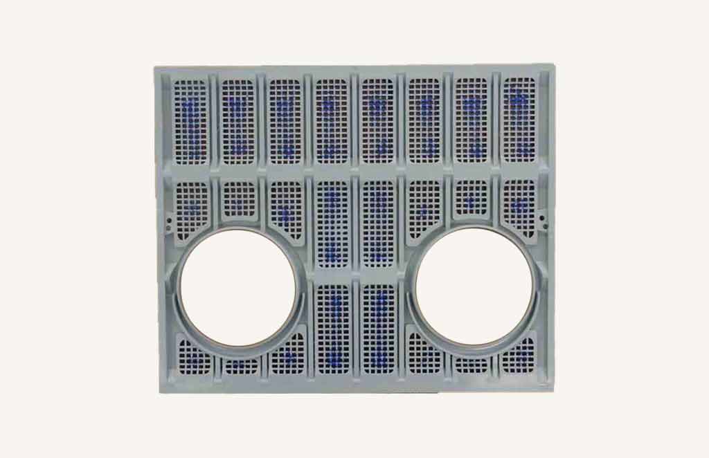 Grille de radiateur inférieure 438/463x374mm