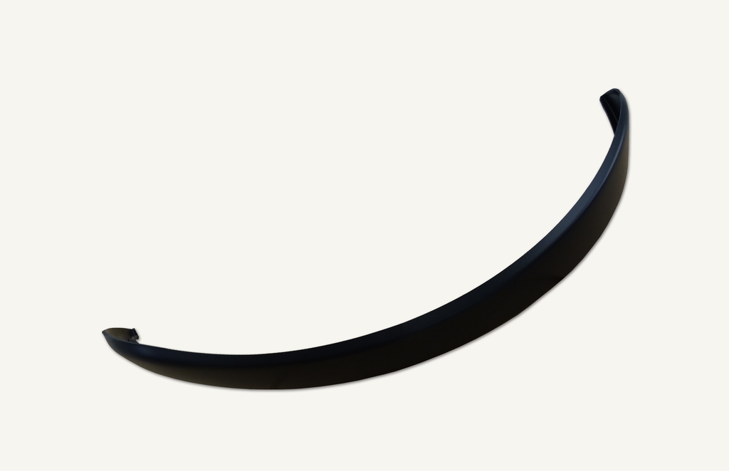 Widening of left mudguard