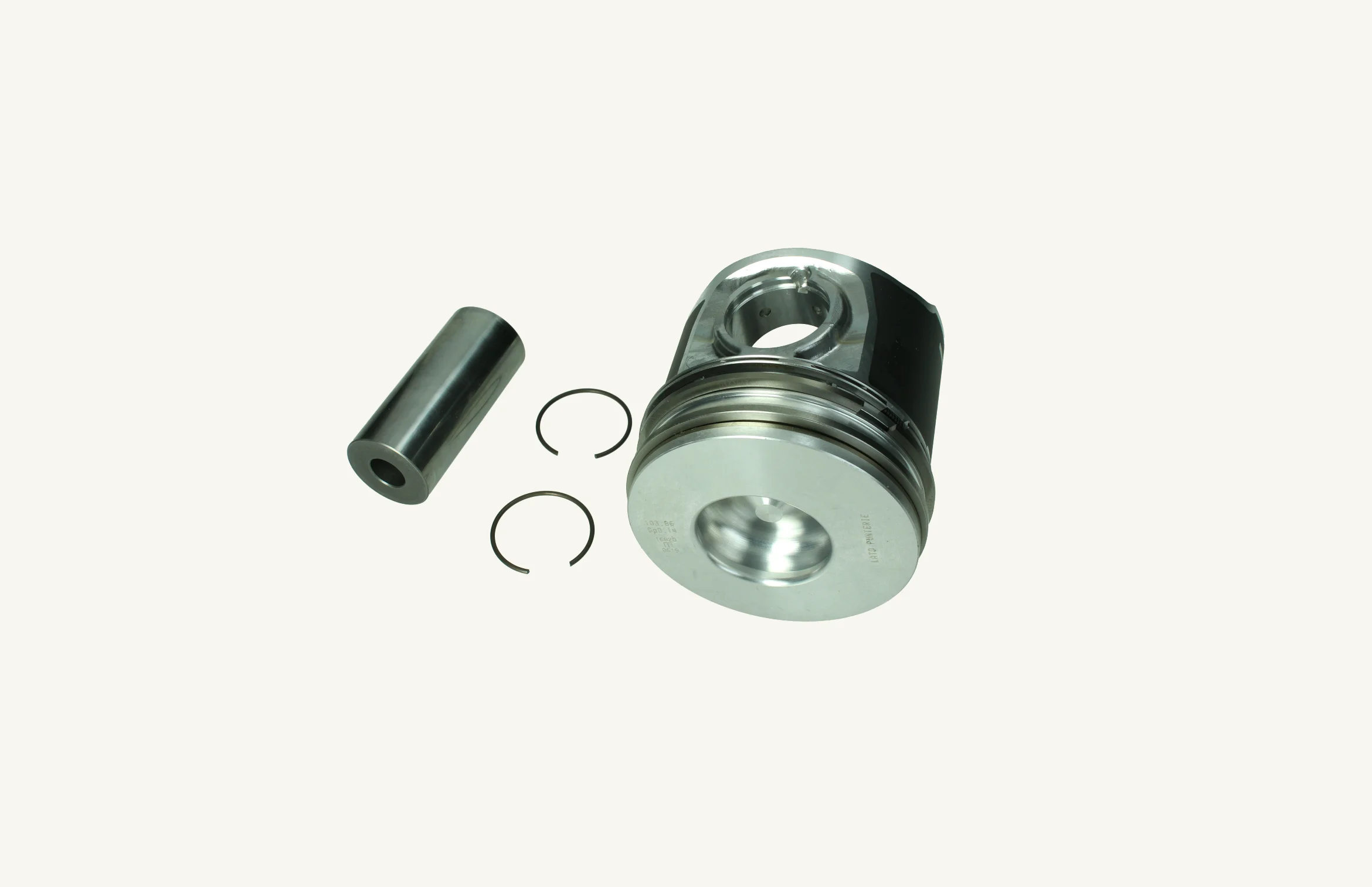 Motorkolben komplett 104.00mm Mahle