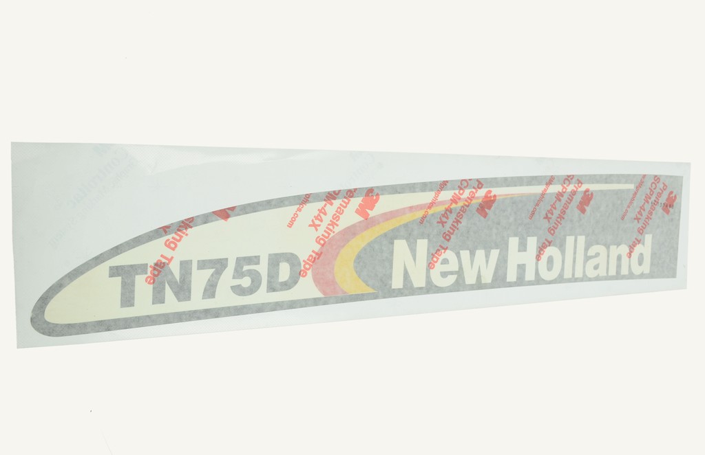 Type sticker New Holland TN75D left