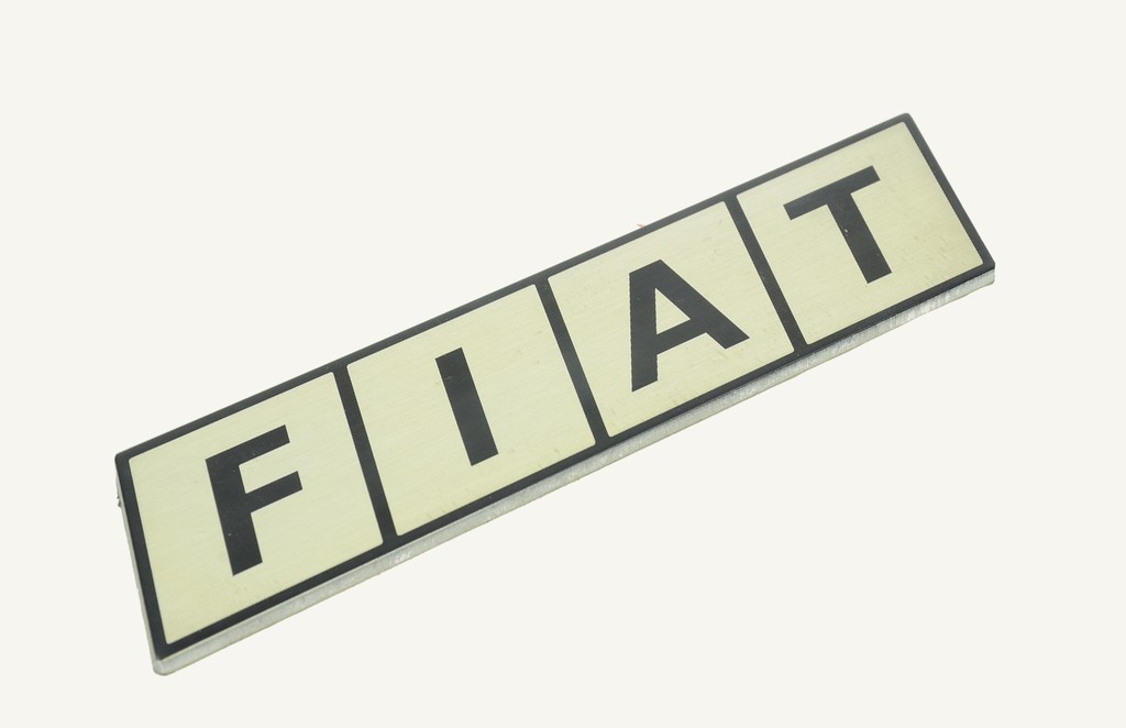 Plaque d'identification Fiat 42x170mm