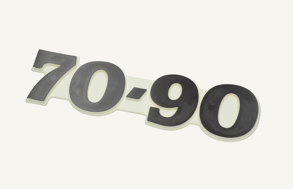 Typenschild 70-90