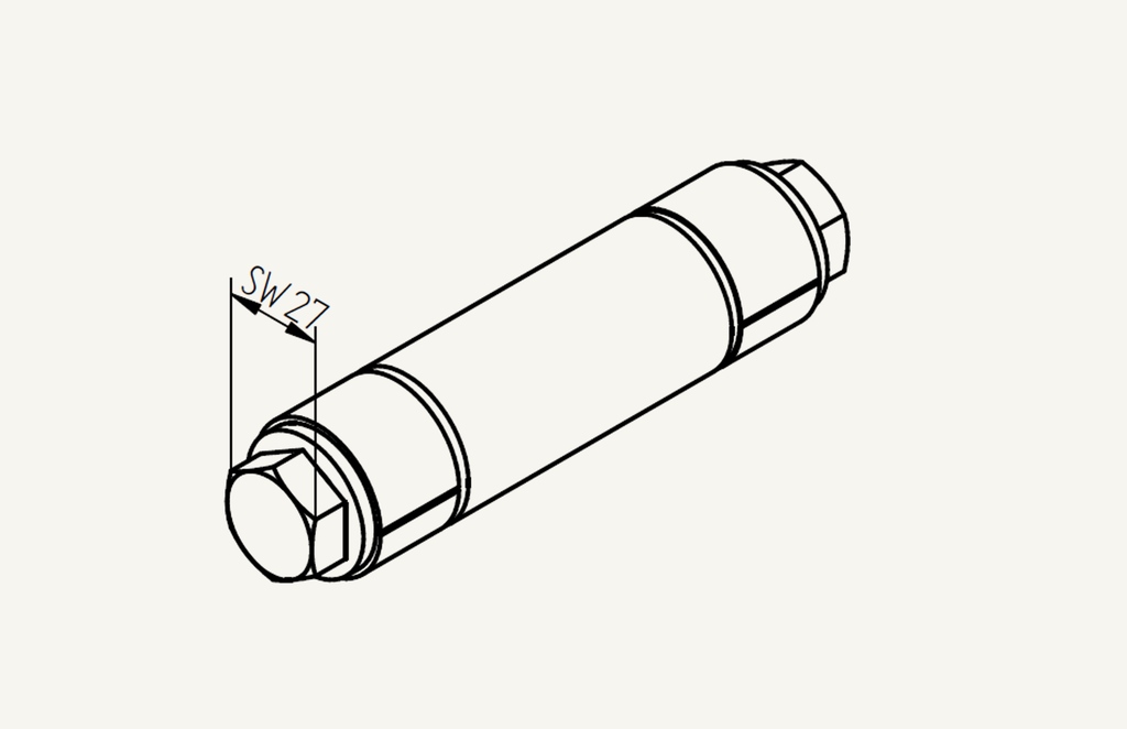 Extenderbolt D40x140dH40