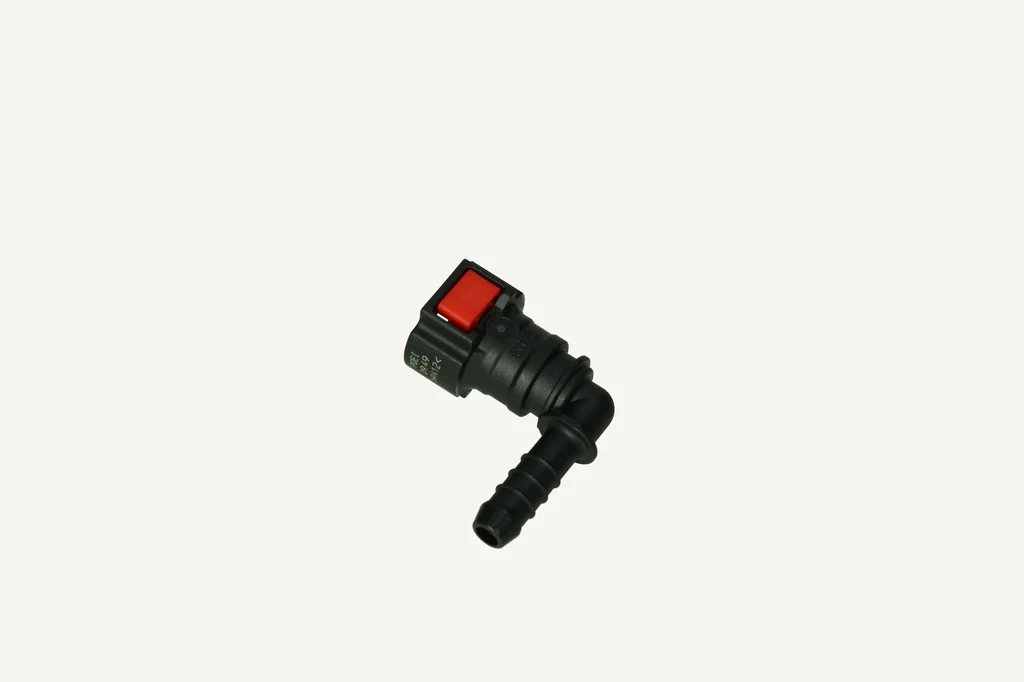 Quick Coupler 90° Fuel Line red