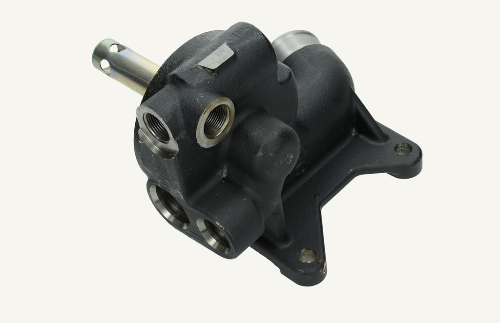 Hydraulic oil filter housing