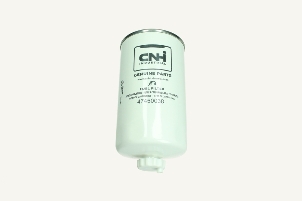 Filtre à carburant avec vanne d'eau M16x1.5 96x187mm avec vanne d'eau M10