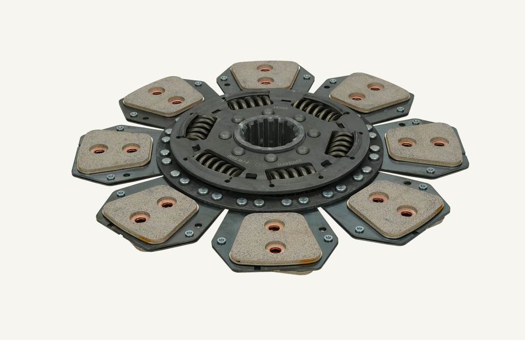 Clutch disc ceramic 8 element LUK 16 teeth