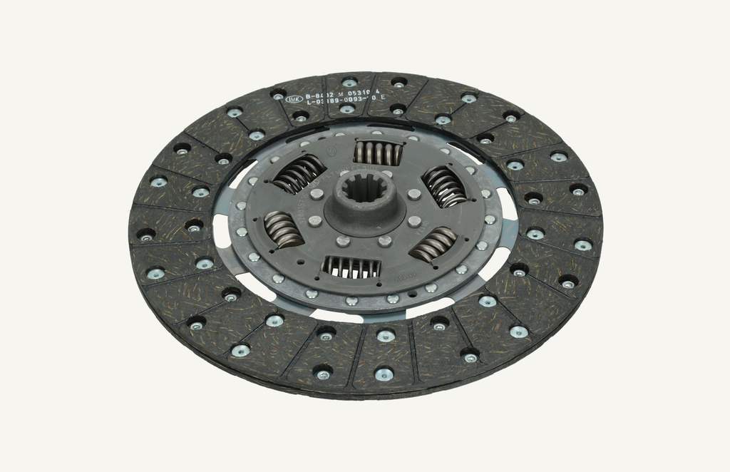 Clutch disc organic 280mm x 10 teeth