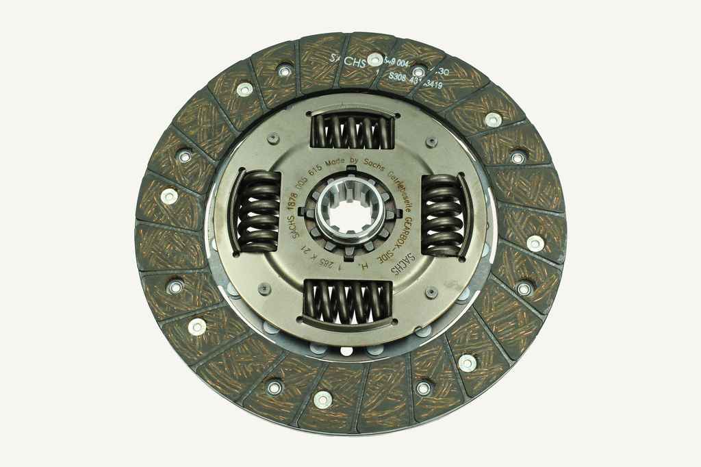 Clutch disc 10 teeth/ 227mm Folger 