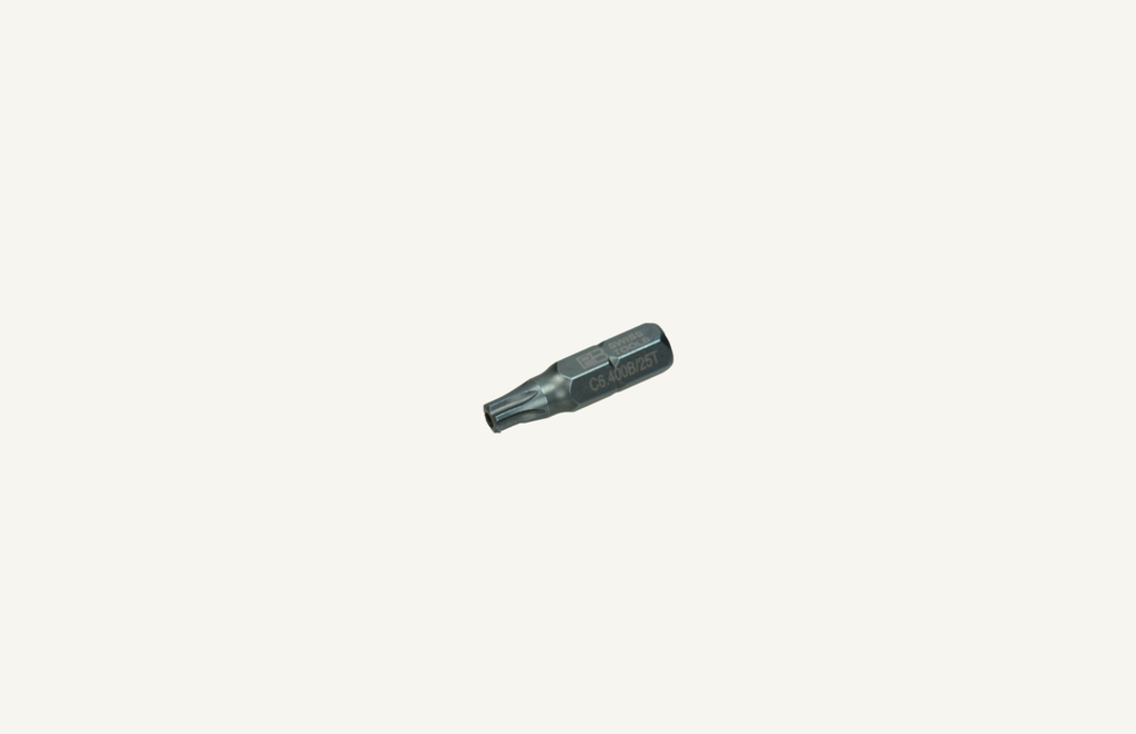 Bits for Torx 25mm with safety pin PB 25