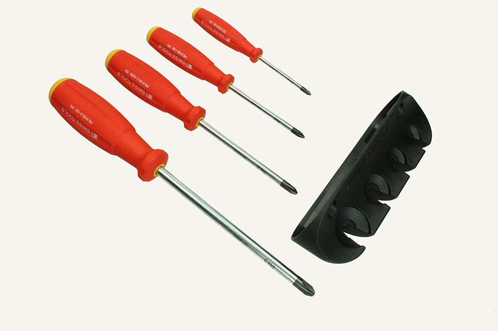 Set of Phillips screwdrivers 0, 1, 2, 3