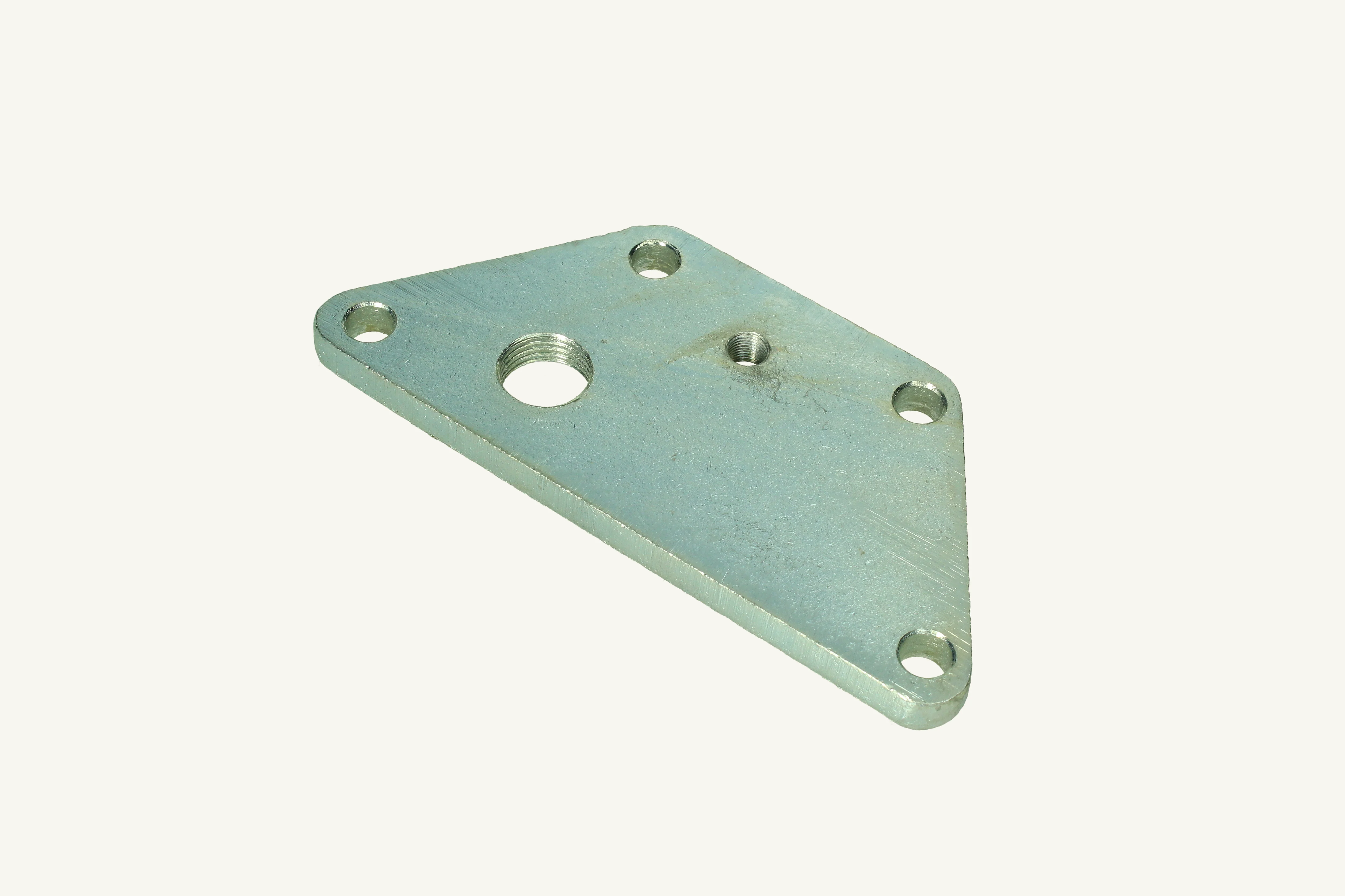 Flanschplatte Turbo 164x75x10mm
