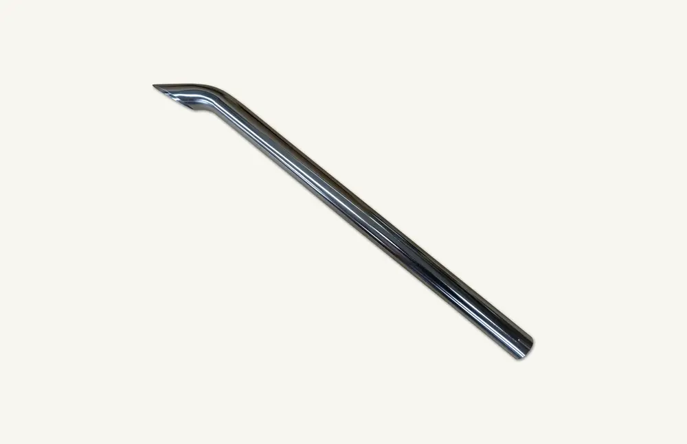 [1078221] Auspuffendrohr Chromstahl poliert 54.0 x 985 mm