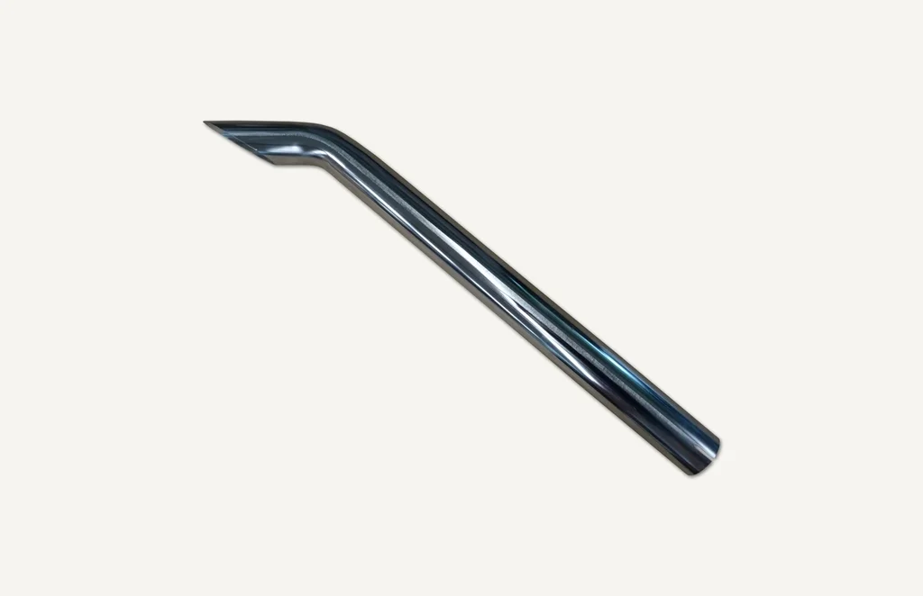 Exhaust Tail Pipe Chrome Steel polished 67.0 x 900 mm