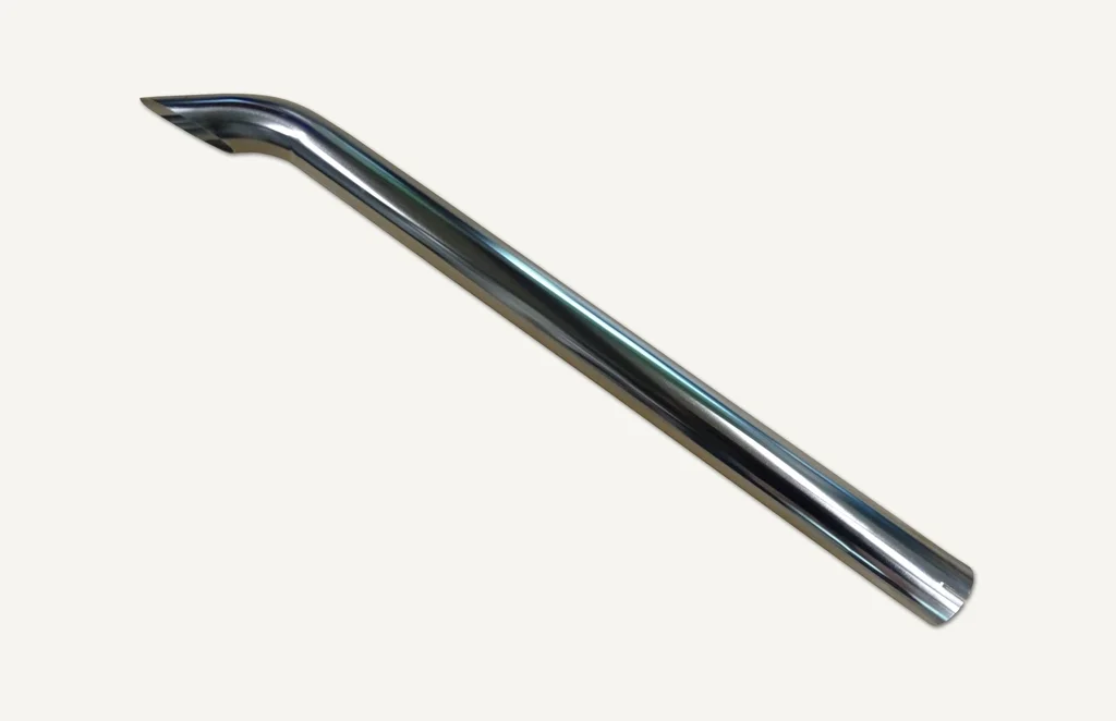Exhaust Tail Pipe Chrome Steel polished 72.9 x 1'200 mm