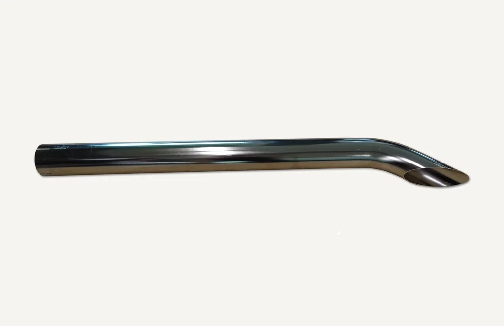 Exhaust Tail Pipe Chrome Steel polished 73.1 x 1'000 mm