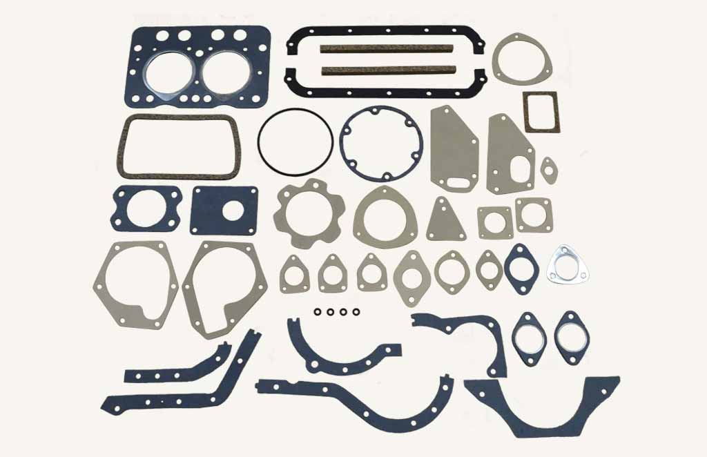 Engine gasket set without cylinder head gasket