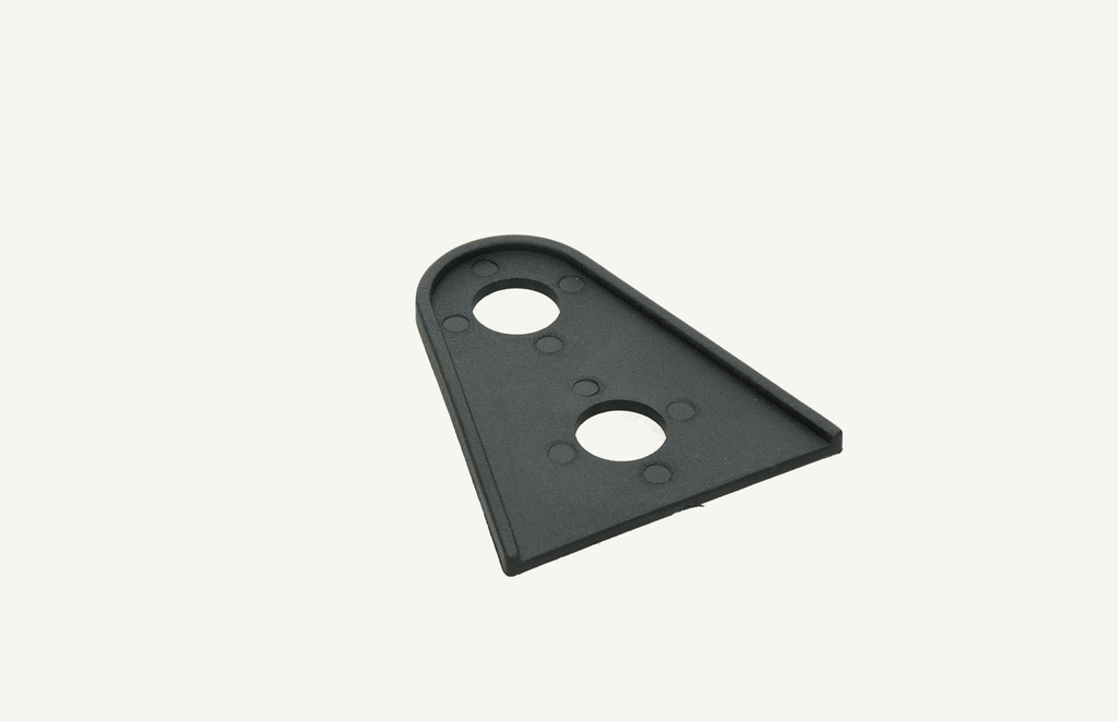 Exterior door rubber seal