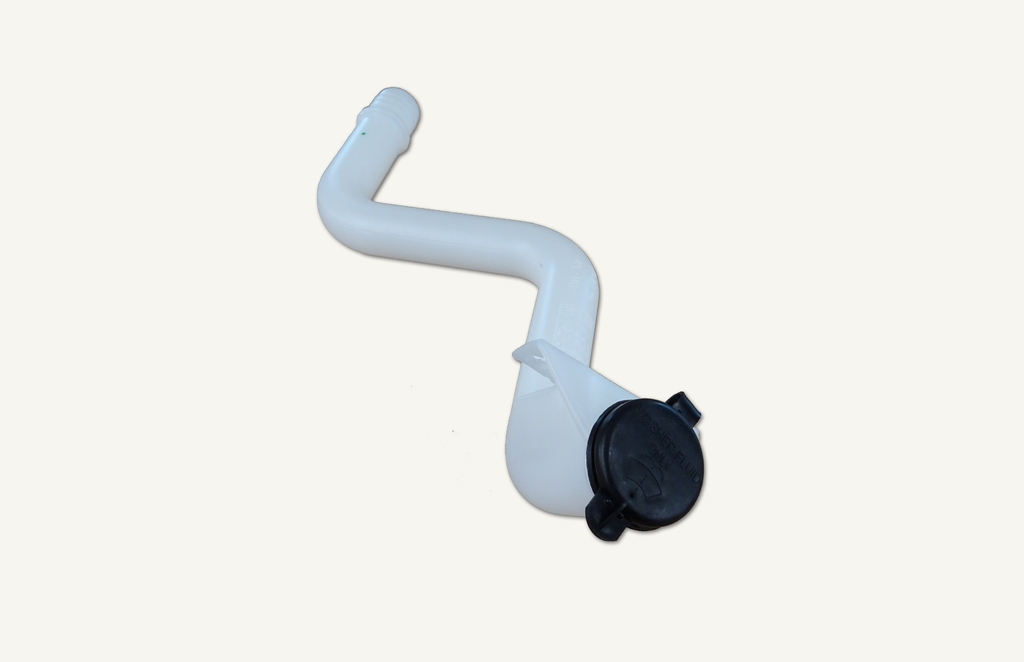 Pipe socket windscreen washer tank