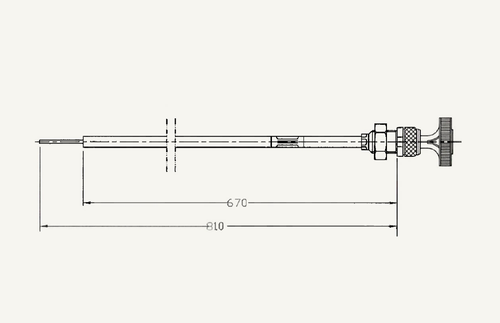 Kabelzug 670/810mm