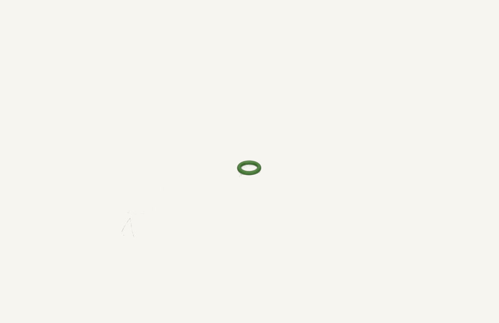 O-ring green 1.78x6.75mm