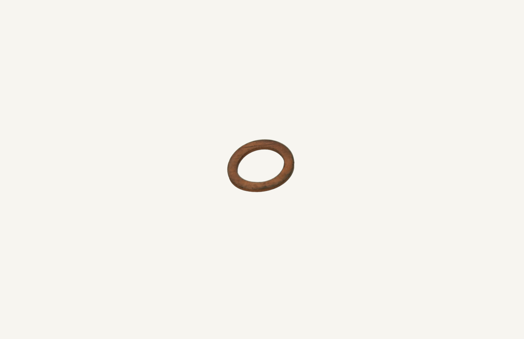 Copper sealing ring 8x12x1mm