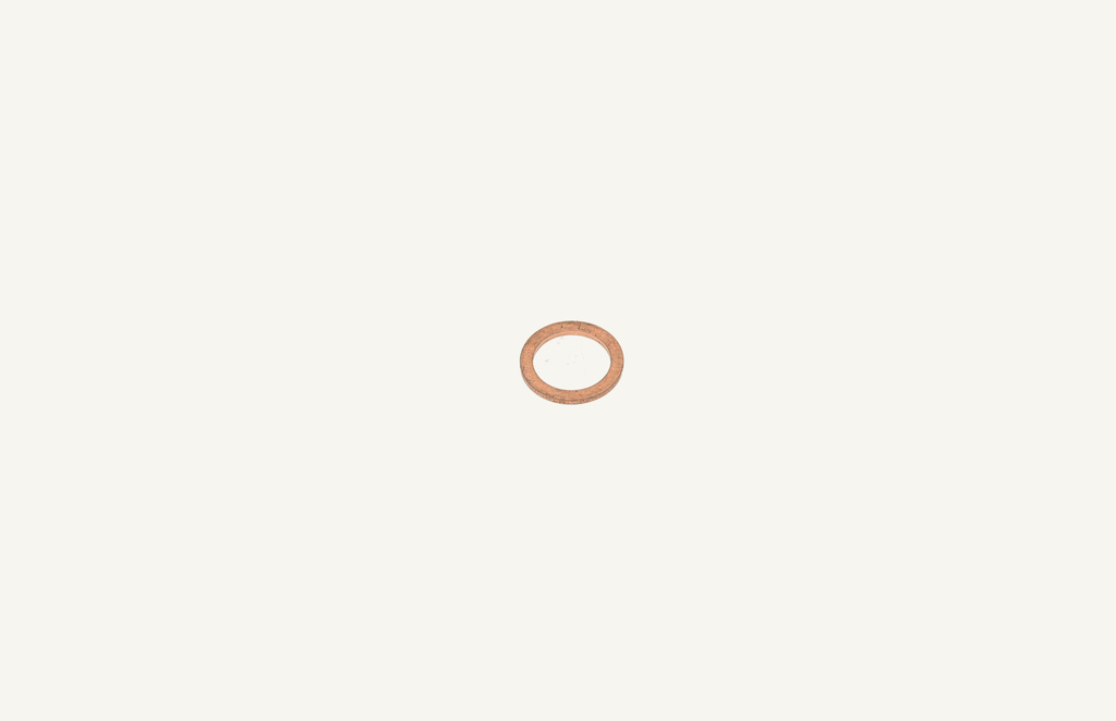 Copper ring 12.20x18.00x1.50mm