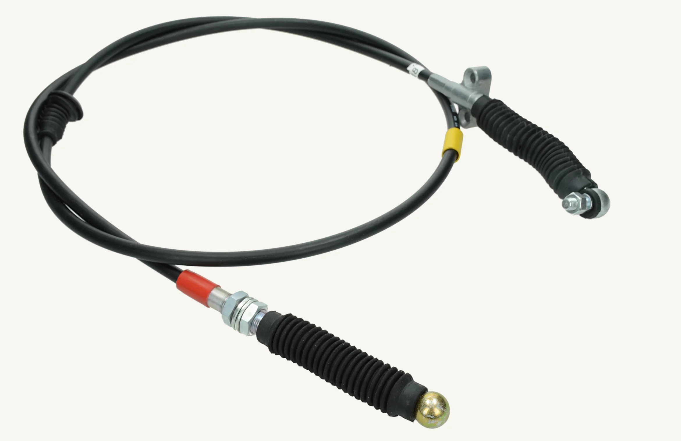 [1012508] Schaltkabel 1-4 2420mm rot/gelb