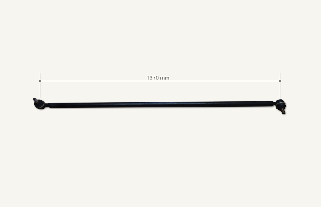 Track rod complete 31.5x1370mm Cone 18-20mm