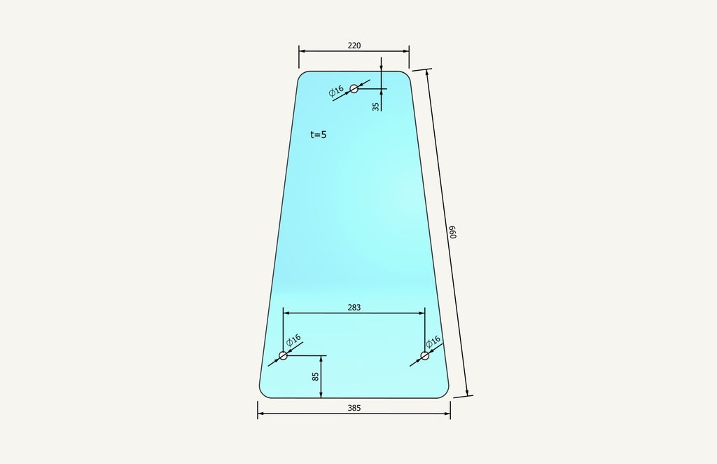 Wheel sight glass