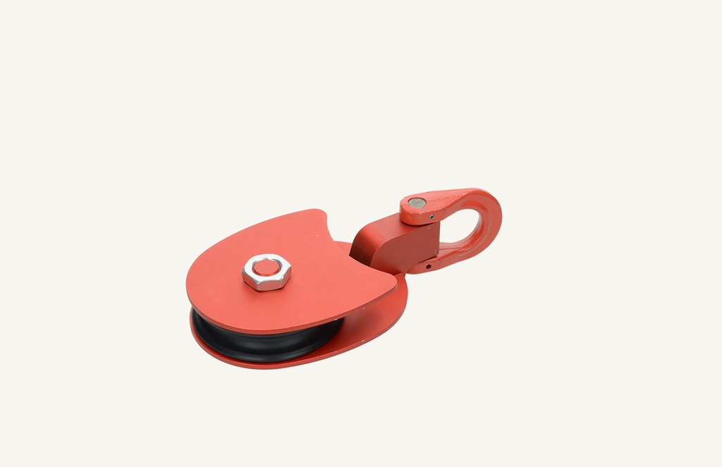Return pulley LT-red 30kN
