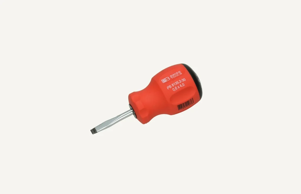 Tournevis fendu court PB SwissGrip 2