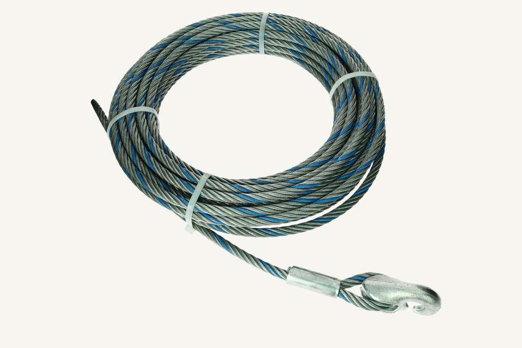 Wire rope 20m with hook B for LT-1600