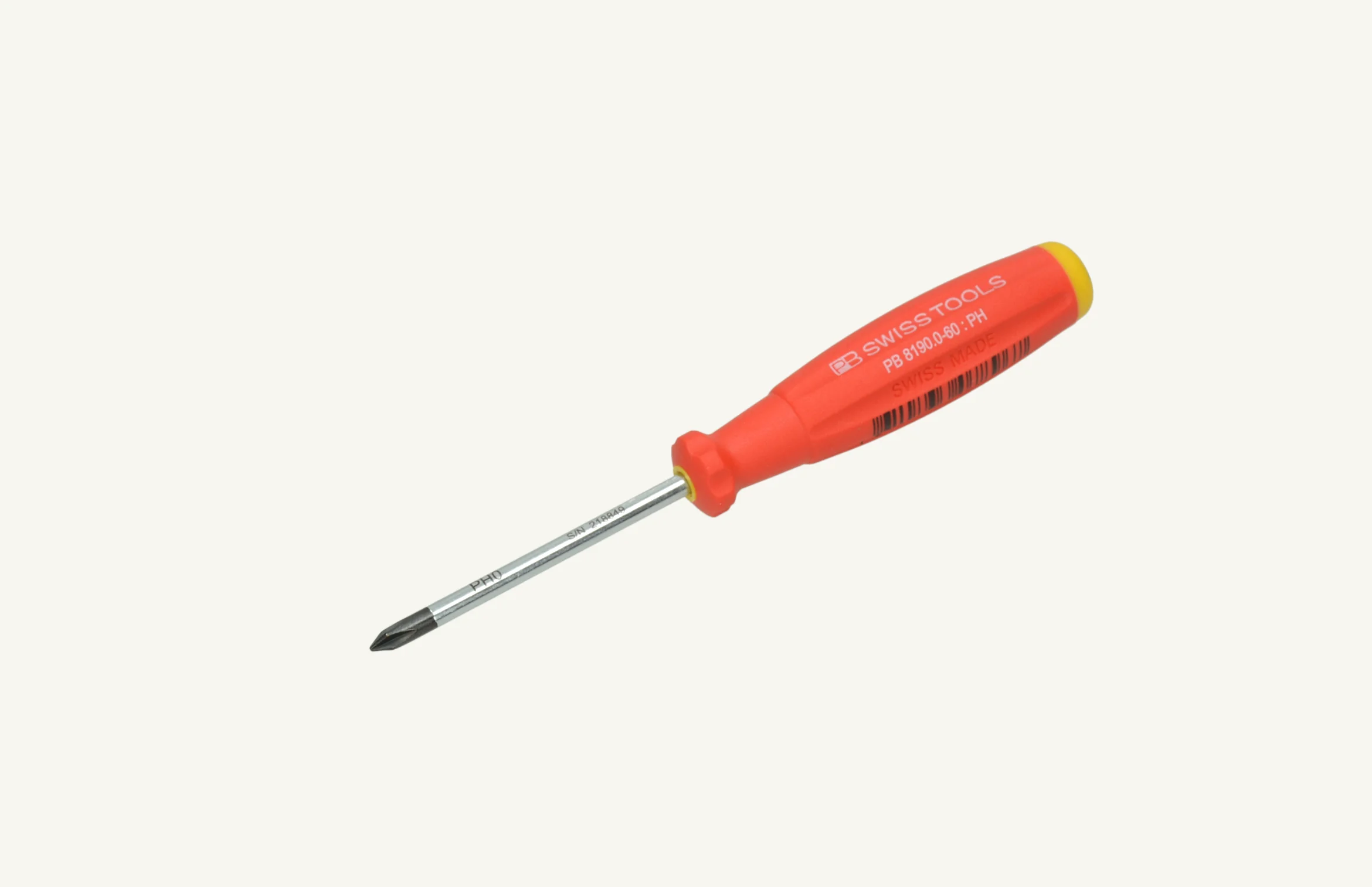 [1063214] Schraubenzieher kreuzschlitz PB SwissGrip 0