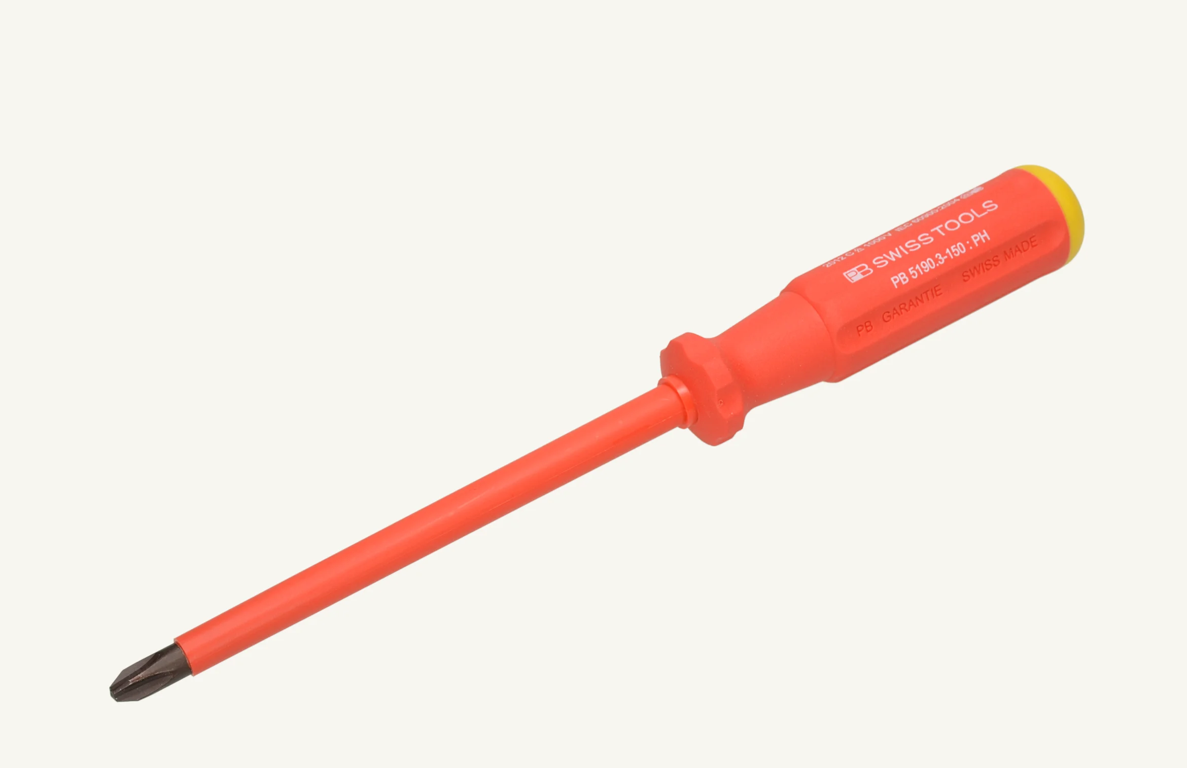 [1063341] Schraubenzieher kreuzschlitz isoliert PB SwissGrip 3