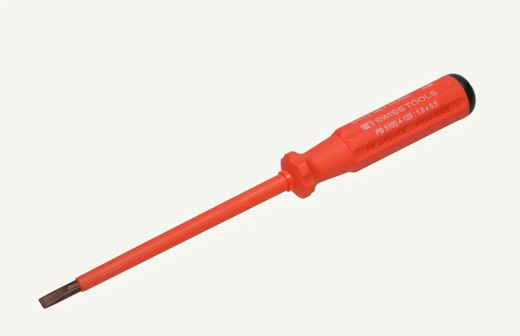 [1063334] Schraubenzieher schlitz isoliert PB SwissGrip 4