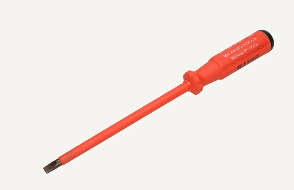[1063337] Screwdriver Slotted insulated PB SwissGrip 6