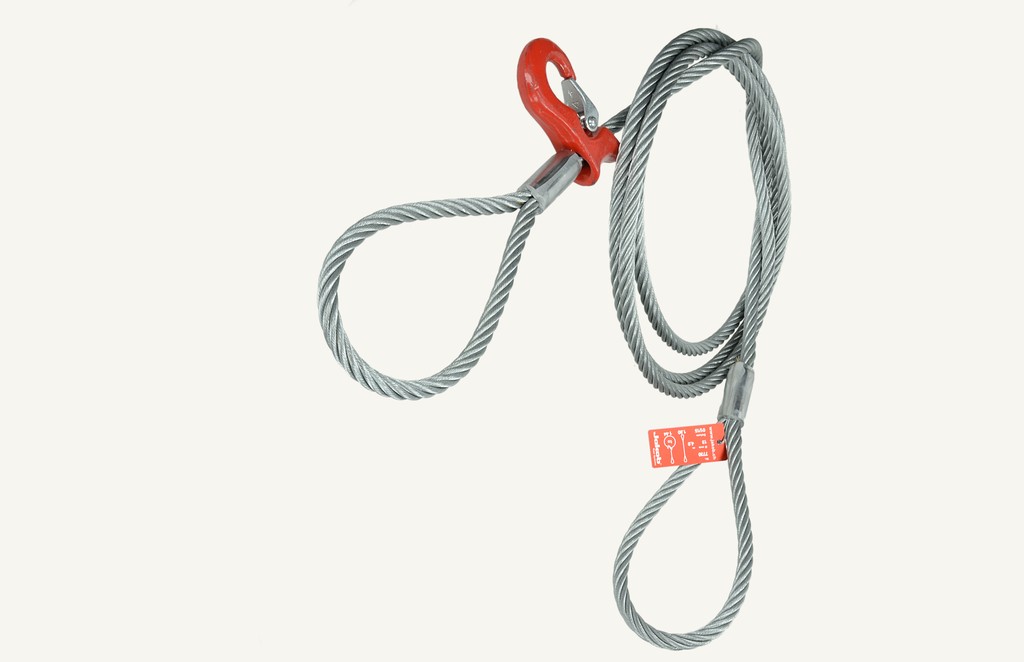 Choke rope 13mm with sliding hooks